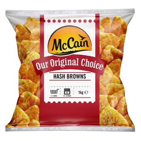 Buy McCain Our Original Choice Hash Browns 1kg x 1 Pack | London Grocery