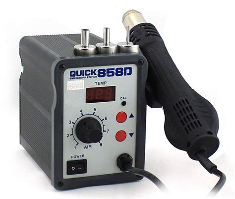 D New Quick Anti Electrostatic Rework Station Smd Hot Air Gun