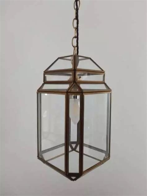 Vintage Brass Lantern Pendant Light in Antique Lanterns