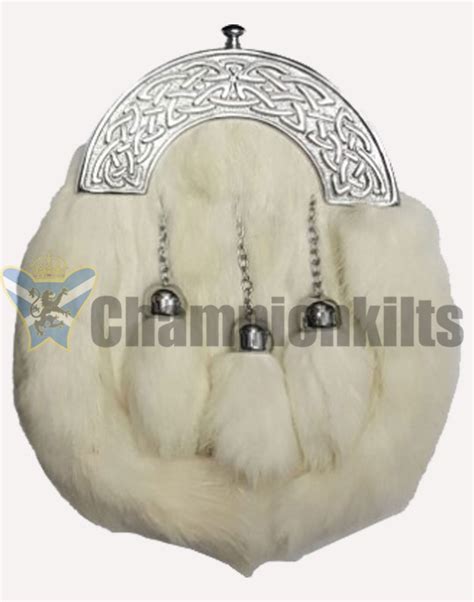 White Rabbit Fur Sporran Championkilts