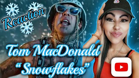 First Time Listening To Tom Macdonald Snowflakes Reaction Youtube