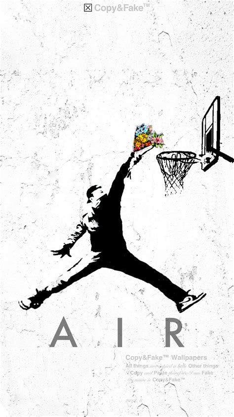 Nike Logo Wallpapers Jordan Logo Wallpaper Banksy Graffiti Street