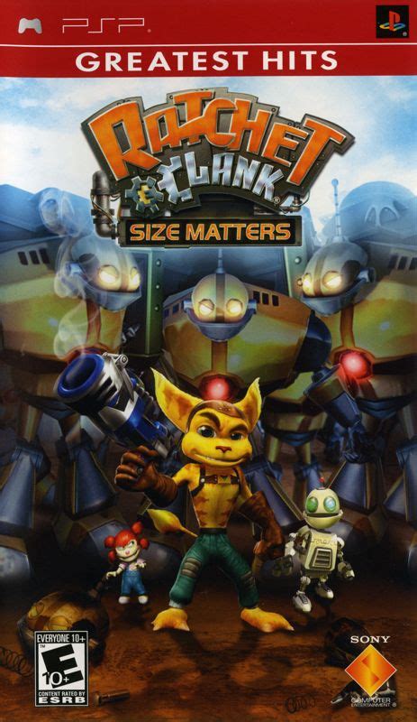 Ratchet Clank Size Matters Psp Box Cover Art Mobygames