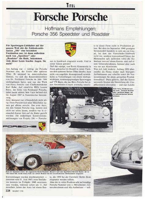 Porsche 356 Porsche Cars History Page 14