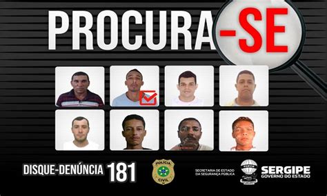 Procura Se Primeiro Foragido Da Lista Já Está Preso Em Sergipe O Que