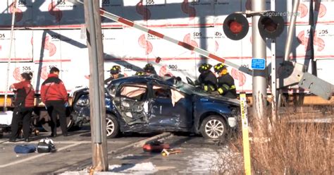 Driver Hospitalized After Freight Train Hits Car In East Chicago