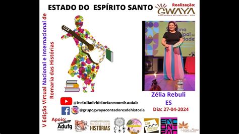 Zélia Rebuli Espirito Santo Conto Popular YouTube