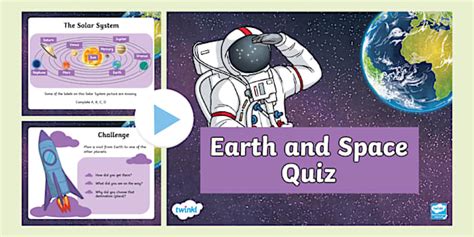 Earth And Space Quiz Lehrer Gemacht Twinkl