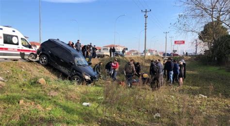 Sakaryada trafik kazası 2 yaralı Türkiye Gazetesi