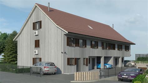 Neubau MFH Und REFH Er Niederaach 15 15a Amriswil MAJEL Immobilien AG