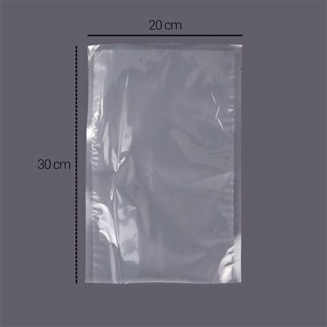 TaffPACK Kantong Plastik Vacuum Sealer Storage Bag 100PCS 20x30cm HK