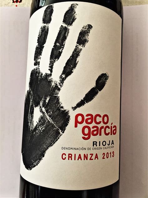 El Alma Del Vino Bodegas Paco García Crianza 2013