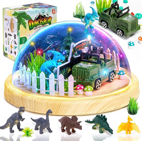 Amazon Ekemond Make Your Own Dinosaur Night Light Diy Dinosaur