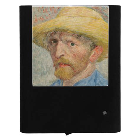 Self Portrait With Straw Hat By Vincent Van Gogh Leighs Lights