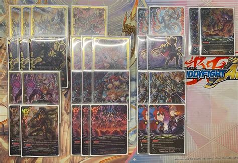 Fb Shinsengumidragon Knight With Fb Max Rare Lost World Buddyfight