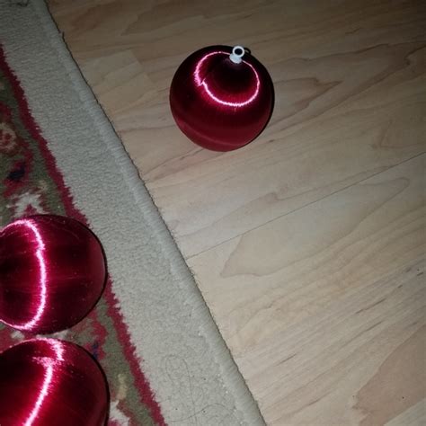 Holiday Shiny Red Ornament Set Poshmark