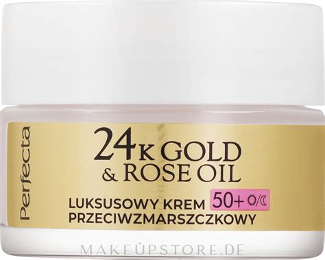 Anti Falten Gesichtscreme Perfecta 24k Gold Rose Oil Anti Wrincle