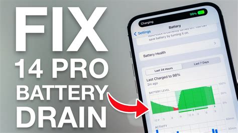 IPhone 14 Pro Battery Drain How To Fix What Causes It YouTube