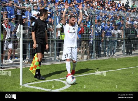 Erich Sautner Villingen 08 Beim Eckball Im Spiel Der GER FC 08