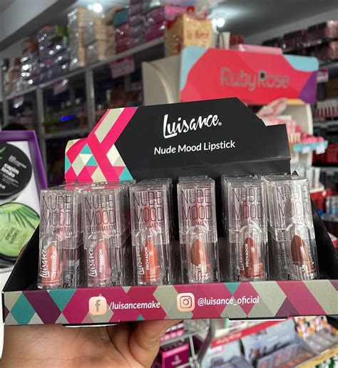 BATOM NUDE MOOD LIPSTICK LUISANCE Distribuidora Dos Cosmeticos