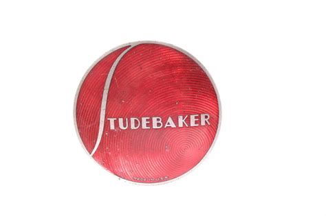 Old Studebaker Automobile Round Grill Radiator Emblem