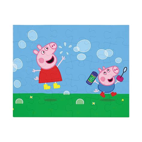 Peppa Pig Jigsaw Puzzle 30-piece Puzzle for Kids - Etsy