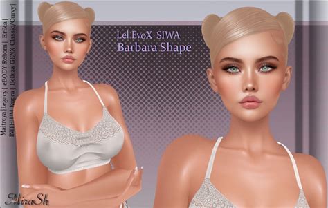 Second Life Marketplace Shape Head Lelutka Evox Siwa 3 1 Barbara