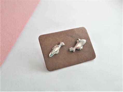 Boucles D Oreilles Poissons En Argent Fait Main En France Fishes