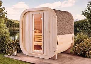 Finntherm Fasssauna Scandicube Mini Xs Moderne Outdoor Sauna Inkl