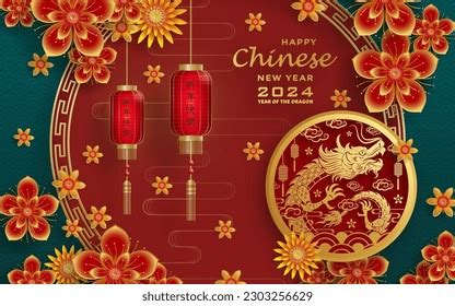 Happy Chinese New Year Dragon