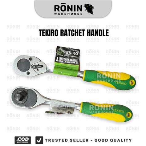 Jual TEKIRO Ratchet Handle 1 2 X 10 Gagang Stang Kunci Shock Sock Sok