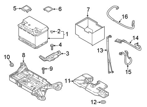 2019 Volkswagen Jetta Vehicle Battery 330 Cca A Power Source For A