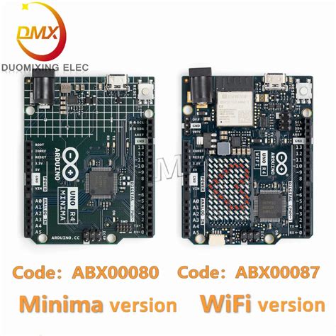 5PCS Lot Arduino Uno R4 WiFi Minima 100 New Original Development Board