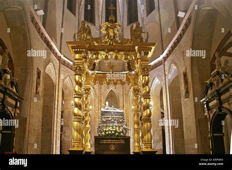 Royal Gniezno Cathedral S Interior With Sarcophagus St Adalbert