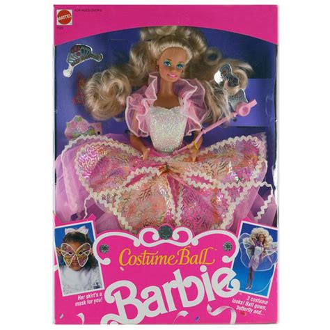 costume ball barbie doll blonde  barbiepedia