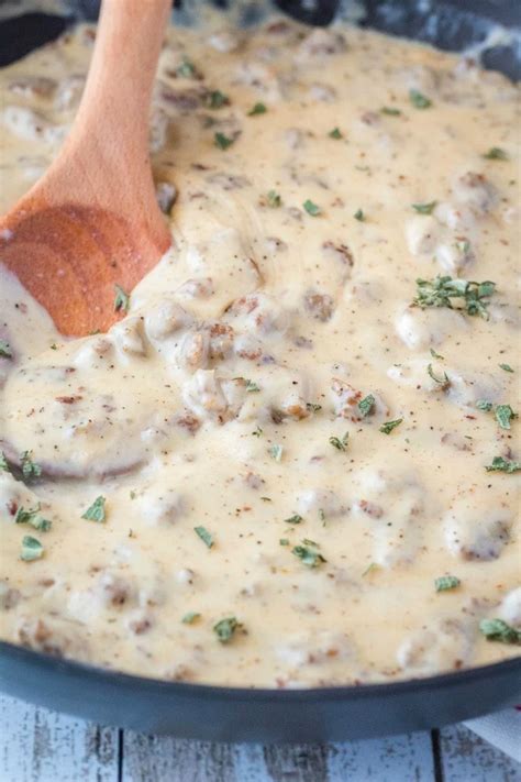 Homemade Sausage Gravy Recipe Artofit