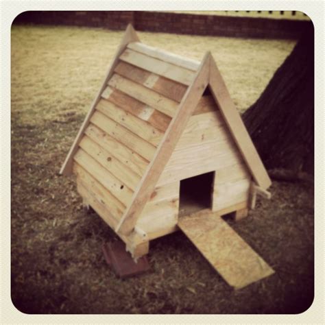 Chicken House Made From Used Pallets Chicken House Bird House Used