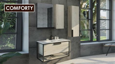 COMFORTY. Новая коллекция - мебель для ванной комнаты Бонн
