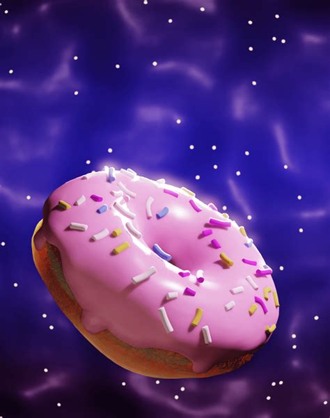 3D Donut animation on Behance