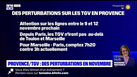 Tgv Des Perturbations Pr Voir Dans La R Gion Entre Les Et Novembre