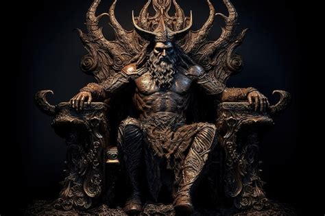 Premium AI Image Hades God Of The Underworld Generative AI