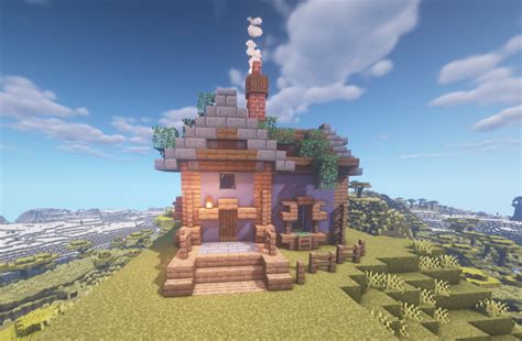 A cute cottage I made! : r/Minecraft