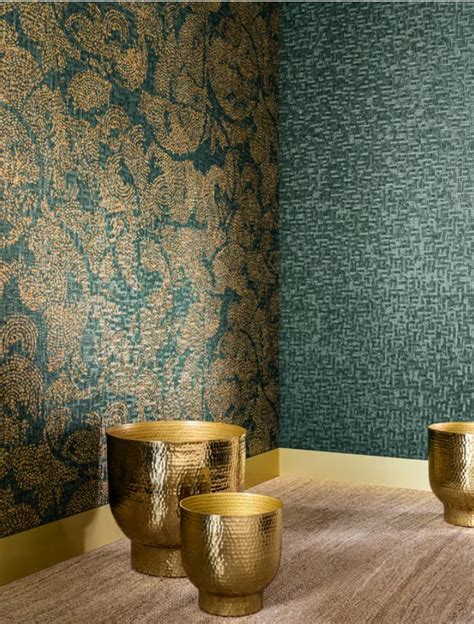 How To Mix Wallpaper Patterns In One Room Using Two Patterns Well