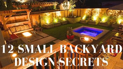 Secrets To Transform A Tiny Backyard Into A Dream Oasis