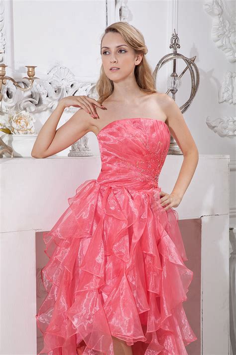 Bridesire A Linie Herz Ausschnitt Asymmetrisch Taft Ballkleid