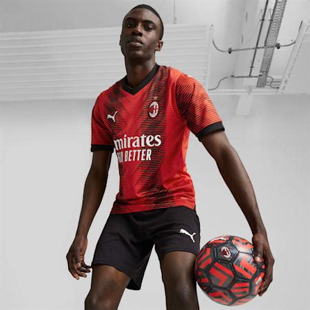 Ac Milan Home Jersey For All Time Red Puma Black Puma Shop