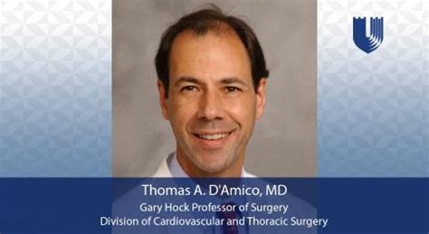 Thomas D’Amico, MD, Invited to Editorial Board of Annals of Surgery ...