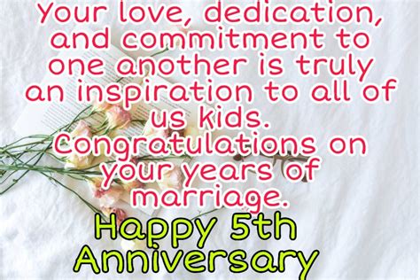 Happy 5th Anniversary Images Quotes Pictures Wishes Cards