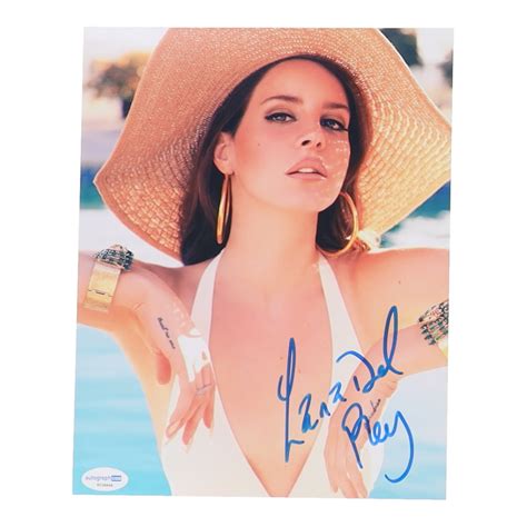 Lana Del Rey Signed 8x10 Photo (ACOA) | Pristine Auction