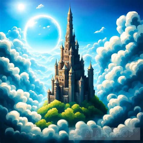 enchanted cloud castle